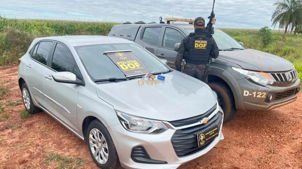 Passageiro de app é preso com pistola francesa e 50 munições na MS-164