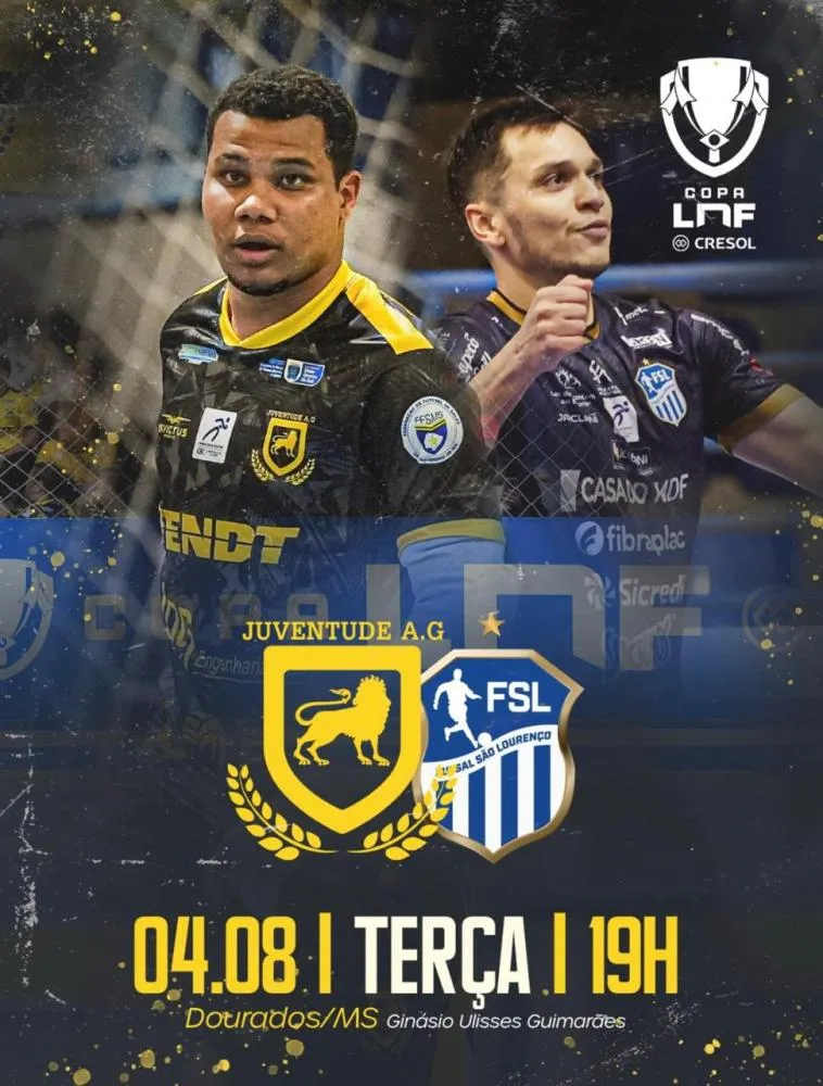 Juventude AG decide vaga na semi da Copa LNF e ingressos antecipados custam R$ 10