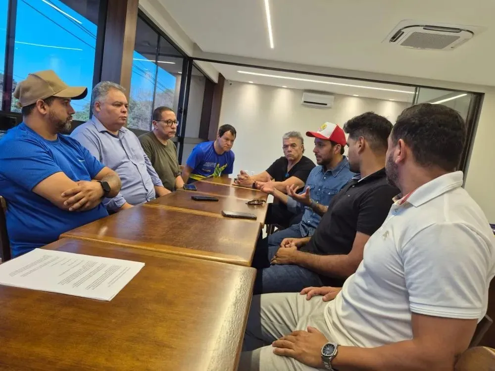 Dirigentes que anunciaram SAF no mês passado já foram embora do Sete (Foto - Fábio Dorta/arquivo)