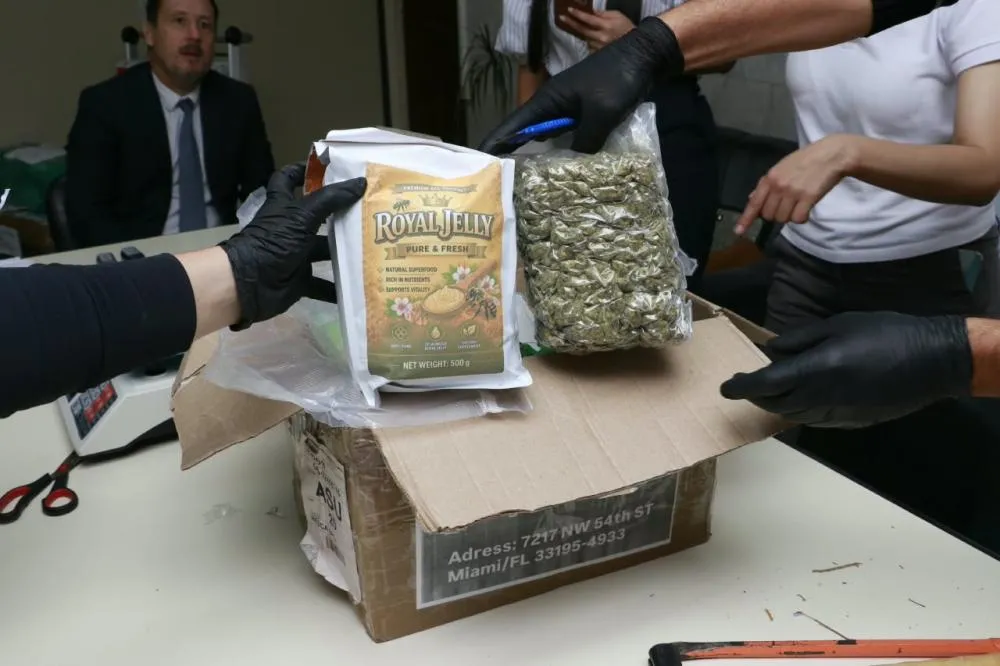 SENAD intercepta droga premium vinda de Miami