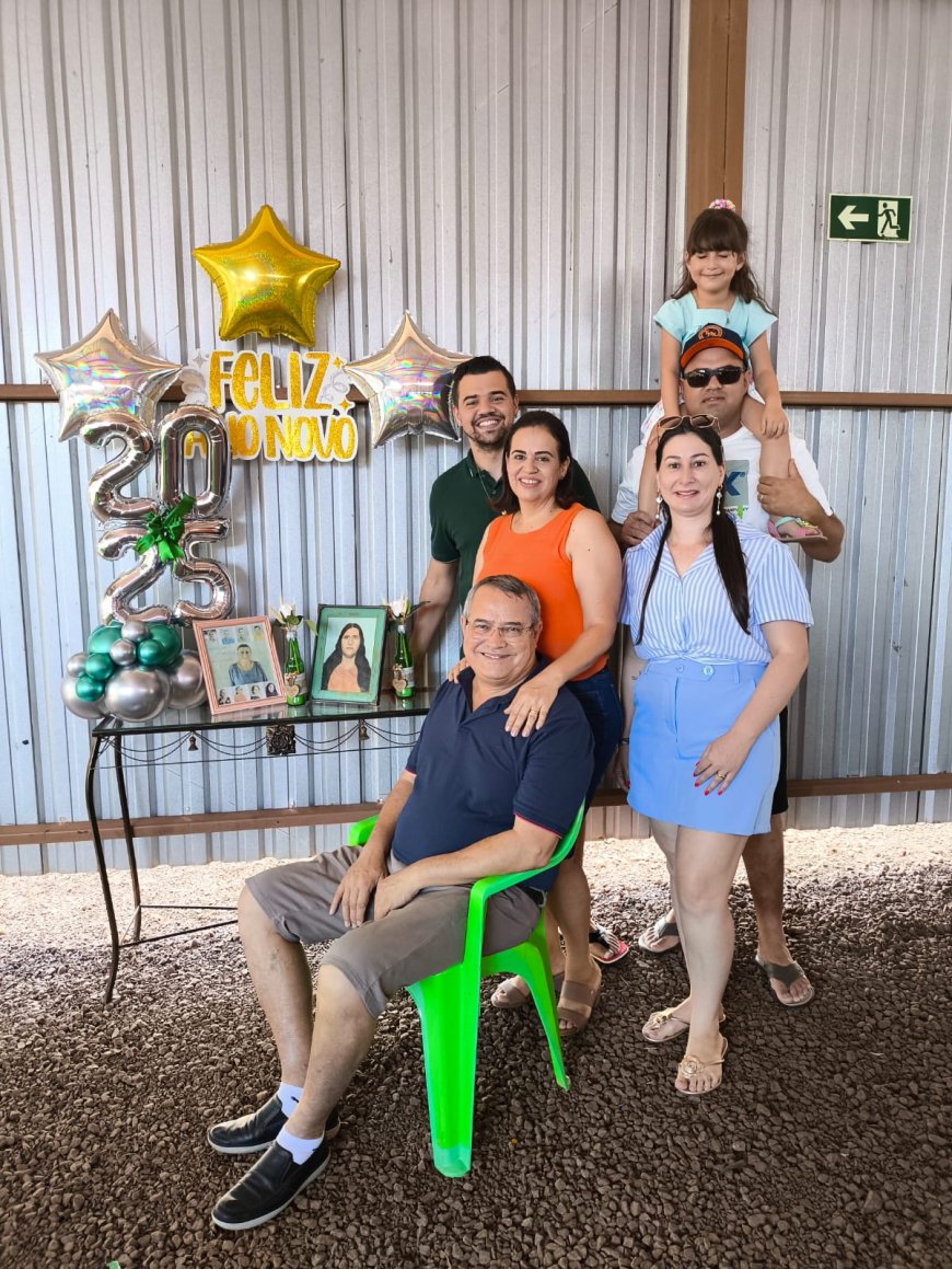 Tradição de amor e união: família Almeida celebra 37 anos de encontros familiares